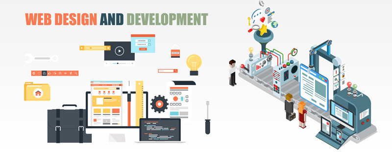 Web development and design about hopping fly solutions